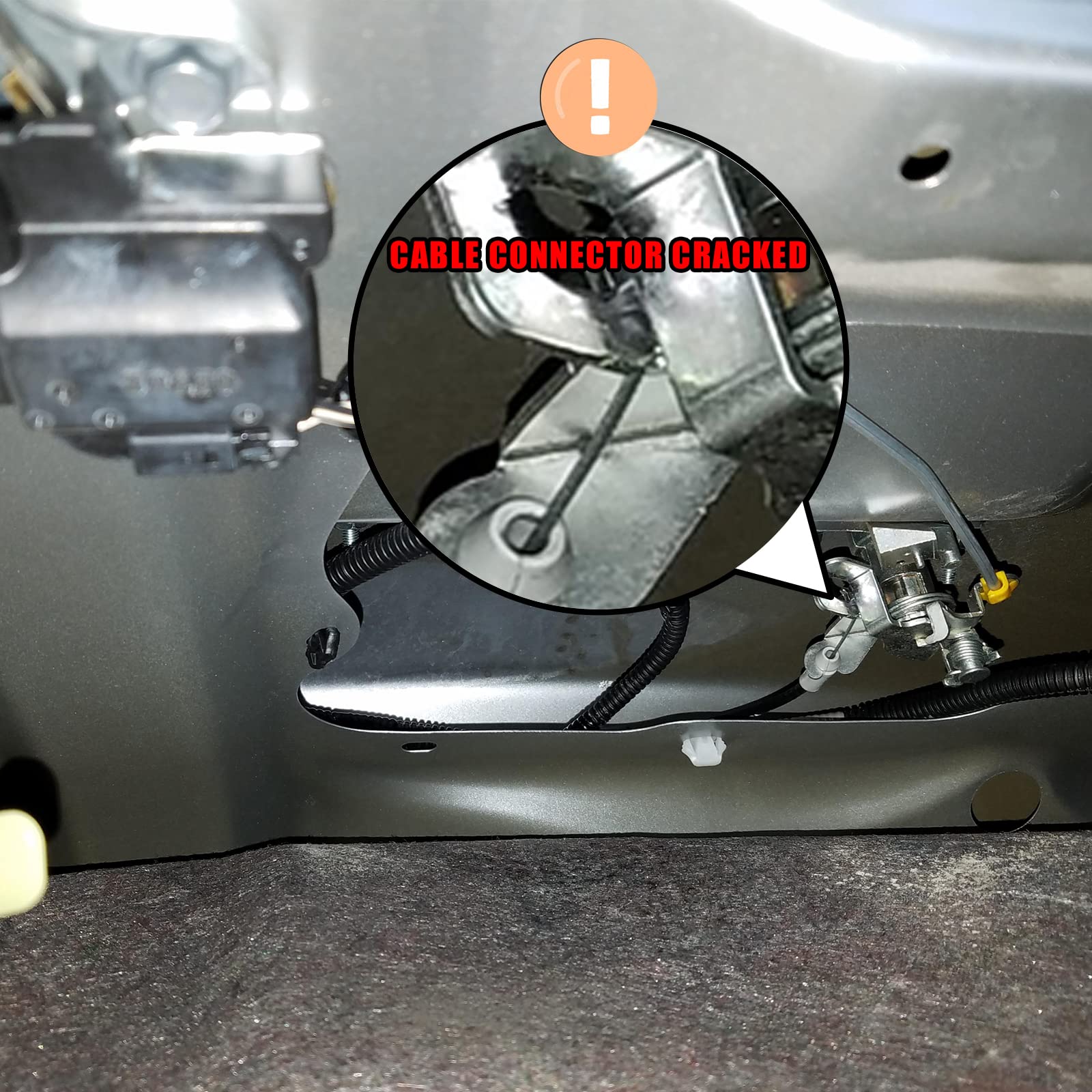 Toyota Camry 2007-2011 Trunk Latch Release Cable - Compatible with Trunk Switch & Luggage Door Lock Control | Durable Replacement Part for Easy Trunk Access & Vehicle Security