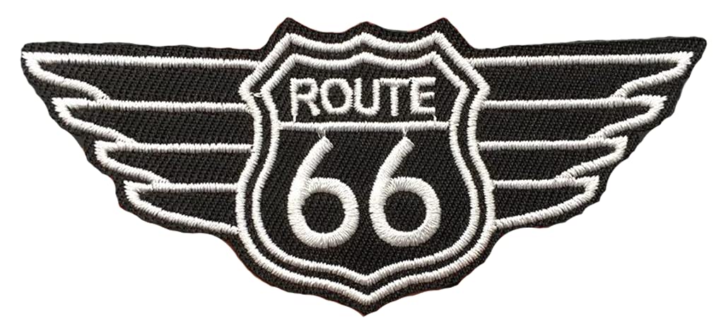 Rt Route 66 Iron-On Applique Ireland Patch for Clothing - Vintage Style Embroidered Sew-On Badge for Jackets, Bags & Hats - Perfect for Travel Enthusiasts & Irish Heritage Celebration