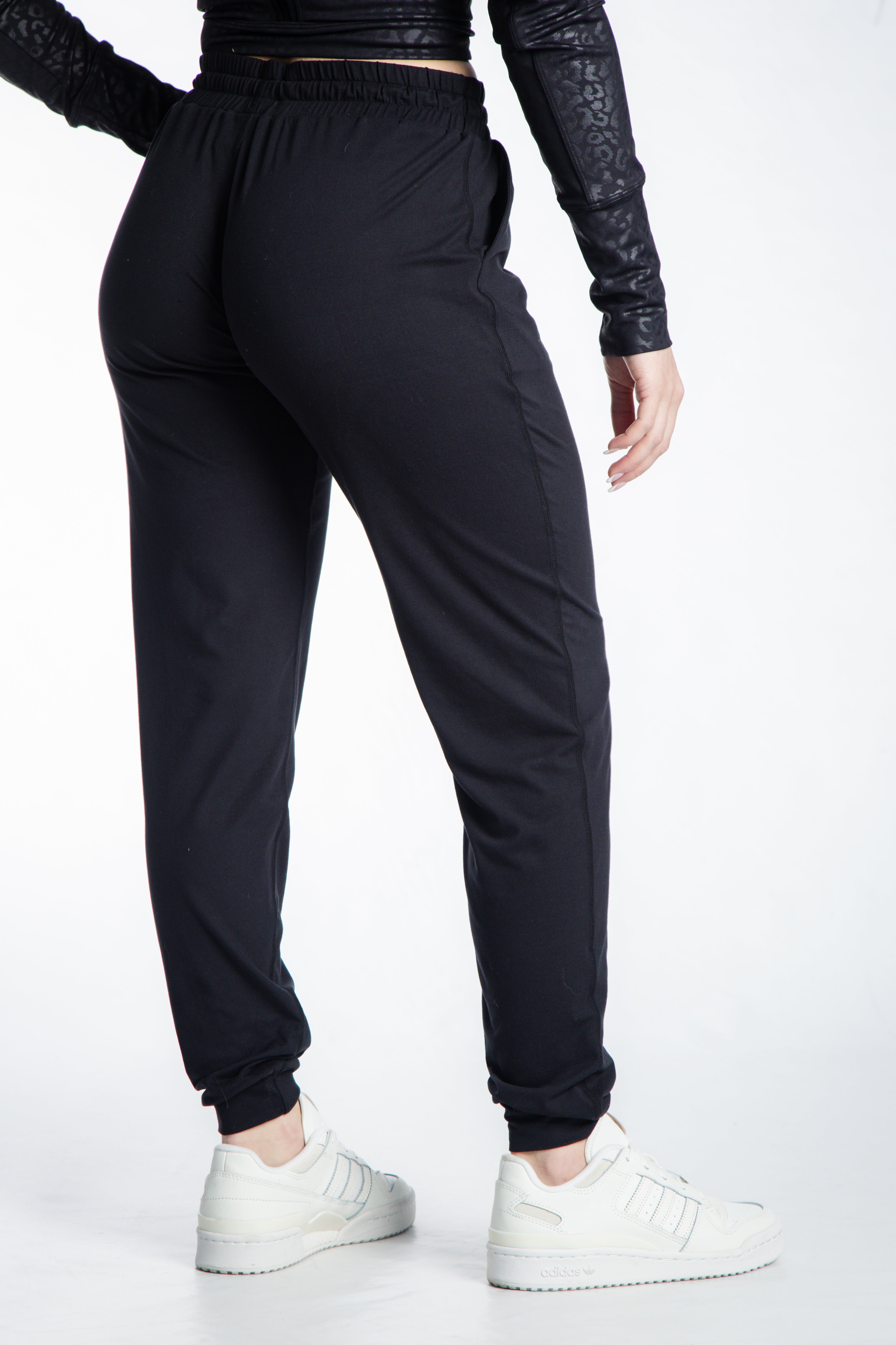 Premium Black Dream Joggers - Soft & Comfortable Lounge Pants for Women & Men - Perfect for Yoga, Running, Travel & Relaxing at Home