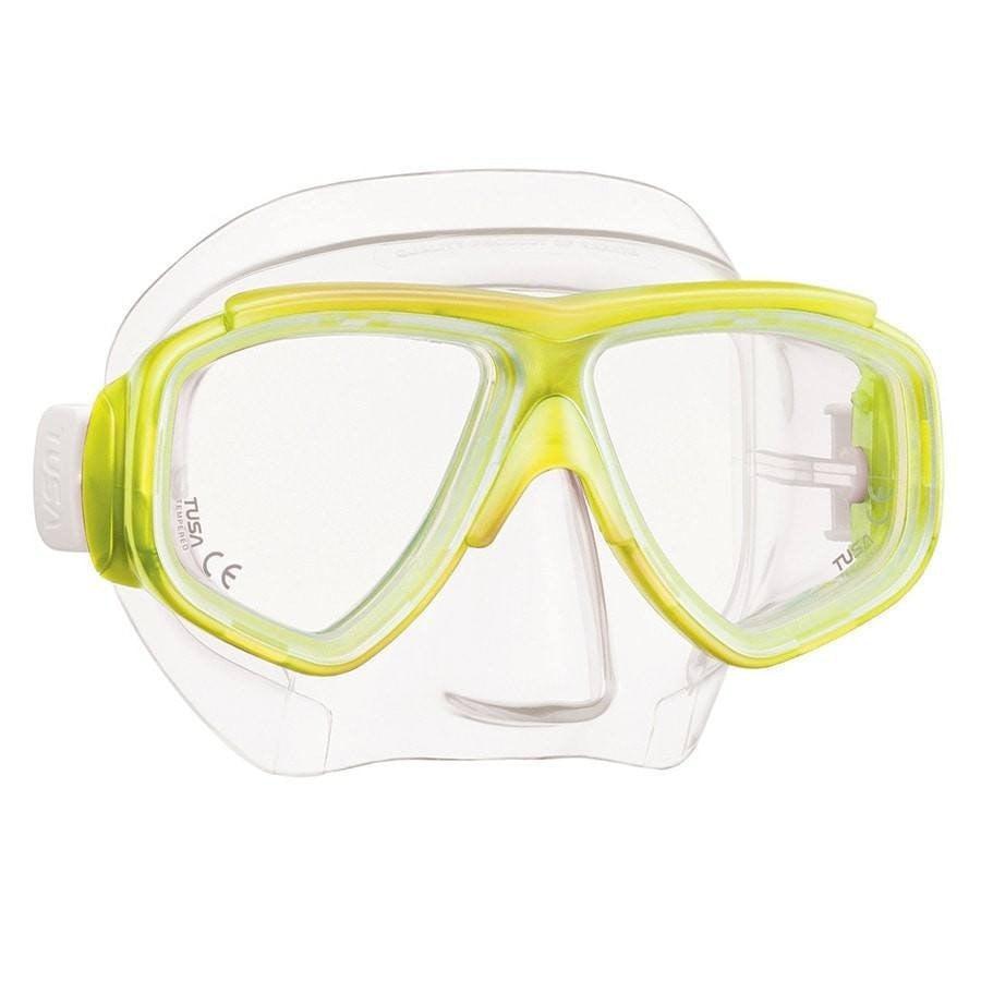 TUSA Splendive II Dive Mask - Premium Snorkeling & Scuba Diving Mask for Clear Underwater Vision - Perfect for Ocean Adventures, Pool Training & Water Sports