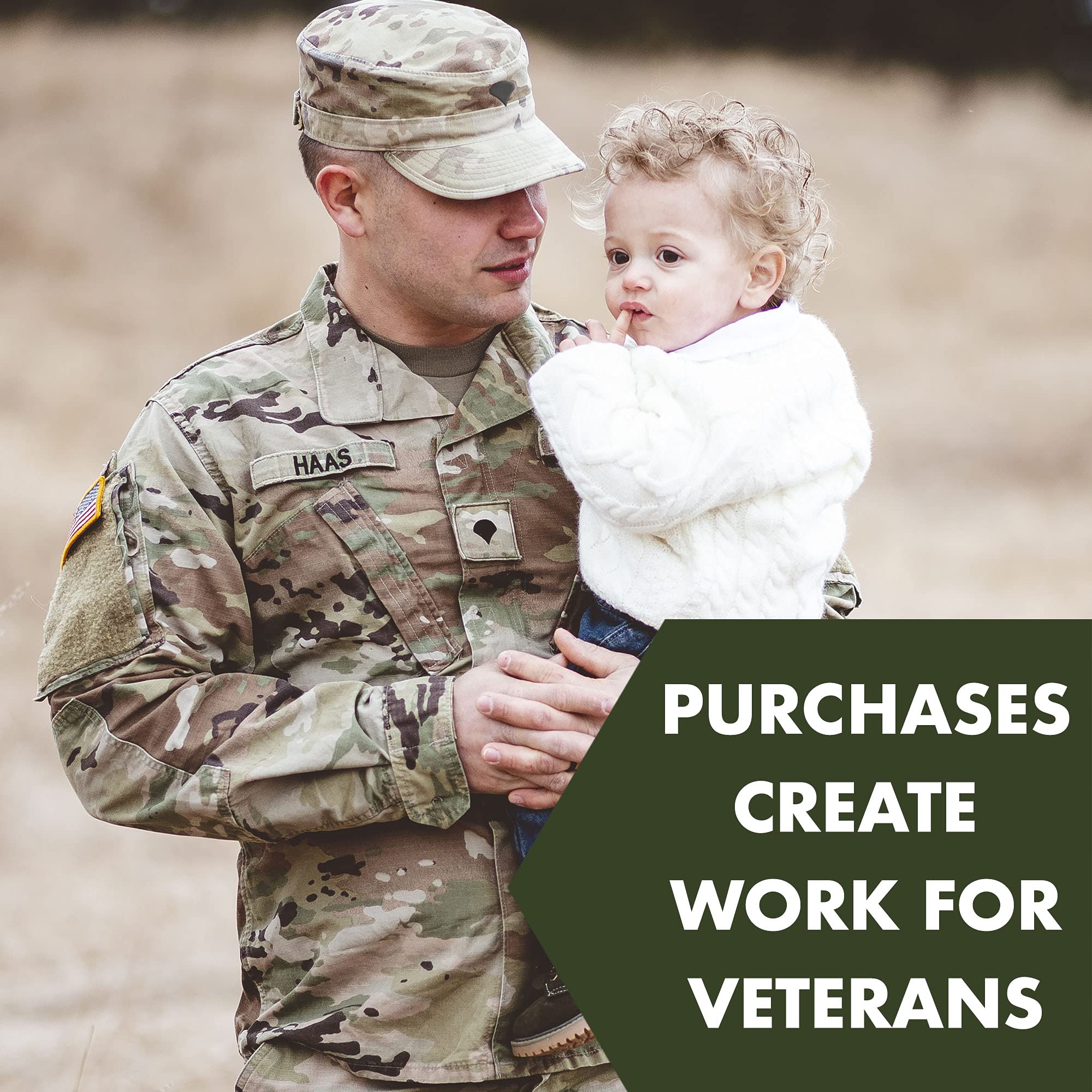 Veterans Green Coffee - Medium Roast Arabica Robusta Blend K-Cup Pods (12 Count) | Premium Coffee for Keurig Brewers | Perfect for Home, Office & Gifting
