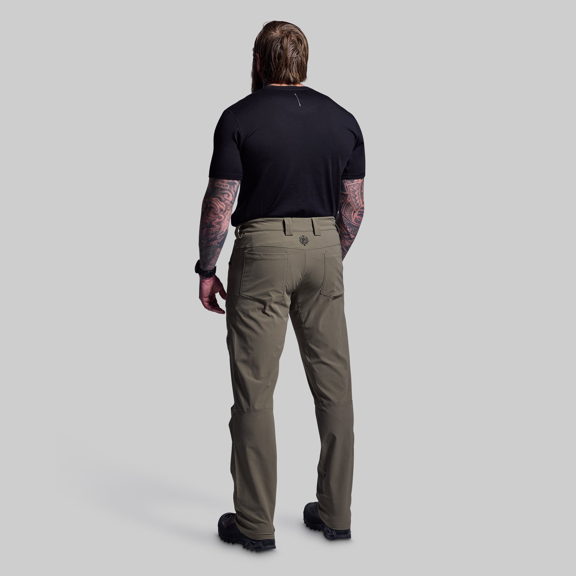 Men's Outdoor Tactical Pants - Durable OD Green Hiking & Work Pants for Camping, Hunting & Adventure Activities