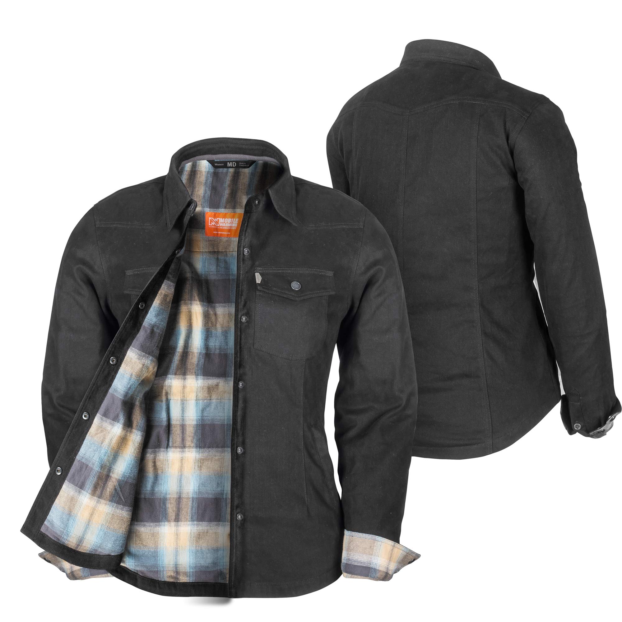 Fieldsheer Frontier - Women's Electric Heated Jacket with Rechargeable Battery for Winter Outdoor Activities, Skiing, and Hiking