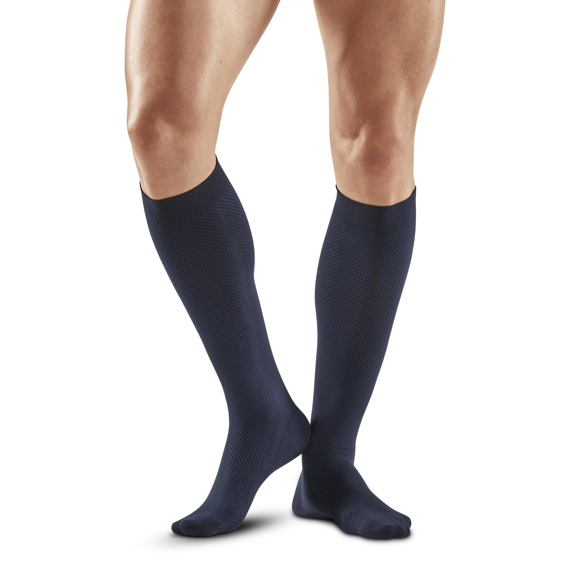 CEP Men’s Allday Knee High Compression Wool Socks for Business, Dress & Travel - Moisture Wicking, Arch Support & Comfort for All-Day Wear - Perfect for Office, Flights & Active Lifestyles