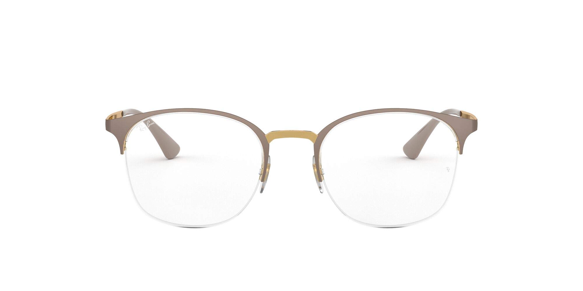 Ray-Ban Rx6422 Square Prescription Eyeglass Frames for Men & Women - Classic Retro Style, Lightweight & Durable - Perfect for Work, Reading & Everyday Wear