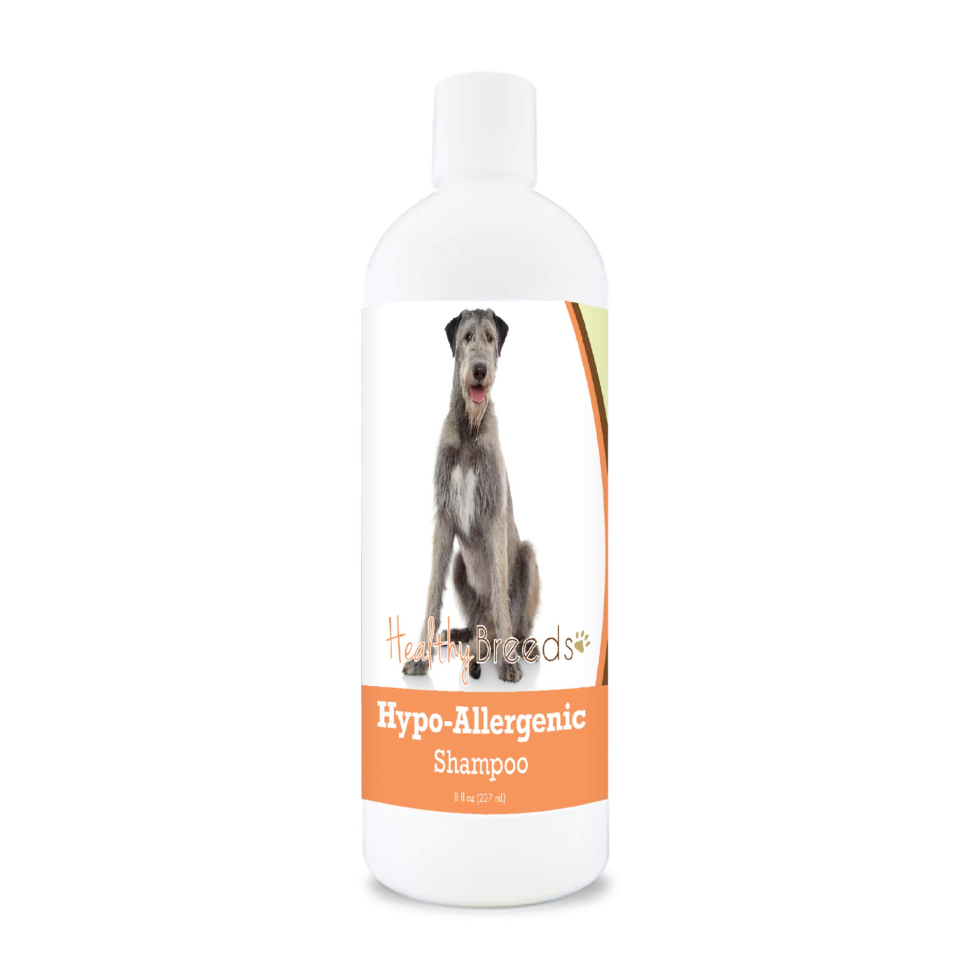 Healthy Breeds Irish Wolfhound Hypo-Allergenic Dog Shampoo 8 oz - Gentle Oatmeal Formula for Sensitive Skin & Allergy Relief - Perfect for Bathing, Grooming & Odor Control