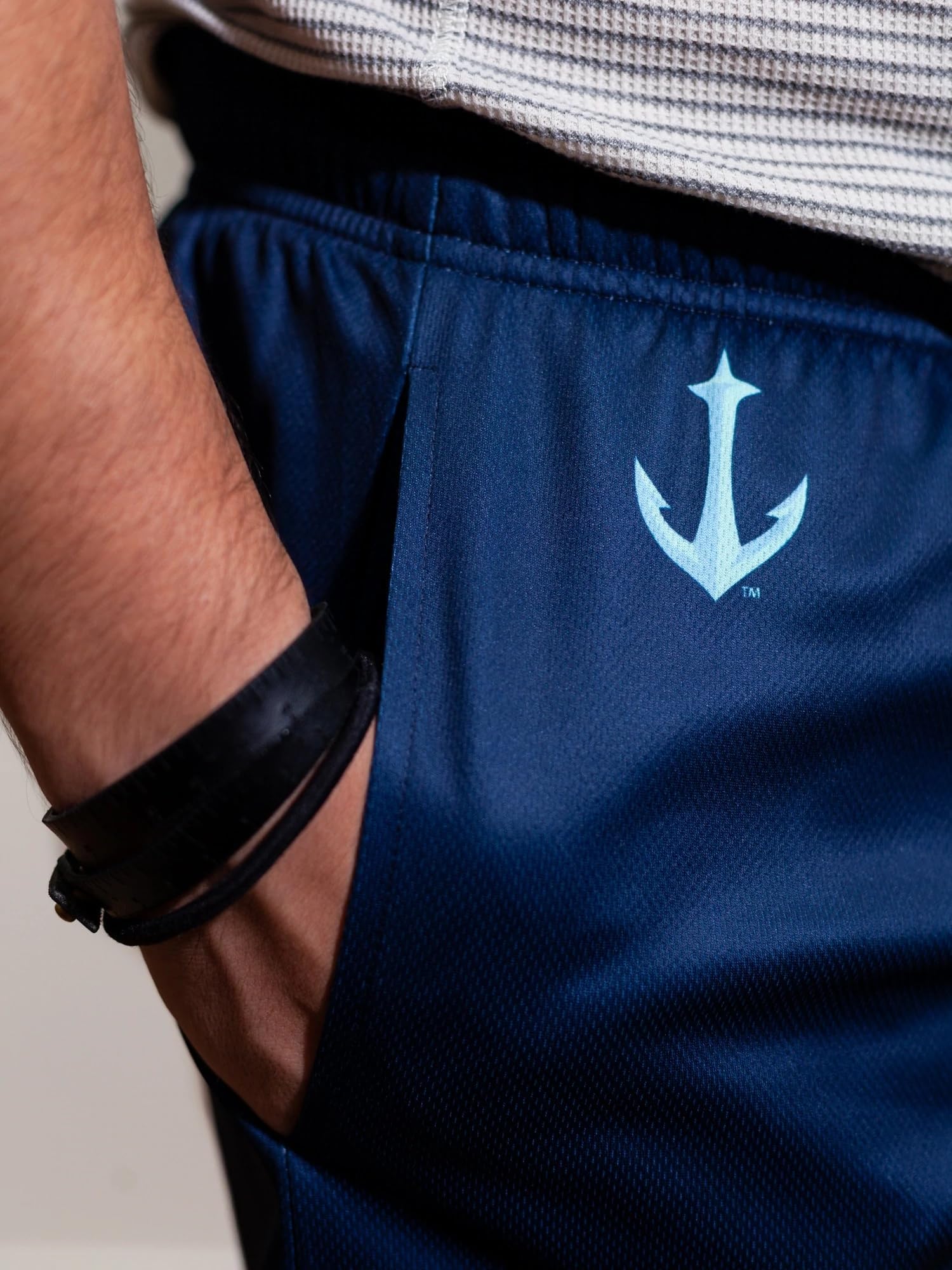 Seattle Kraken Mesh Hockey Shorts for Men - Breathable & Lightweight Hockey Apparel - Perfect for Ice Hockey, Street Hockey & Casual Wear