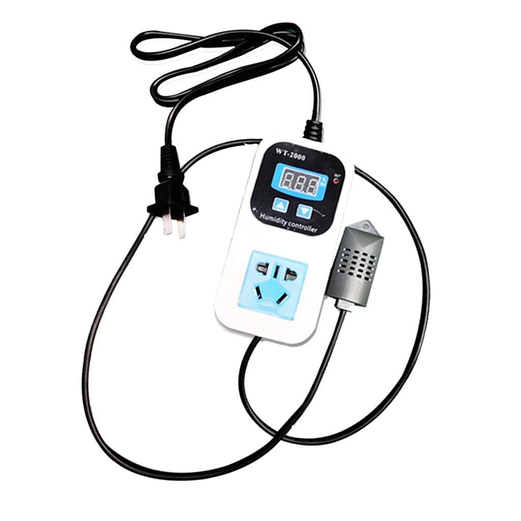 Newmind Digital Humidity Controller & Humidistat - Precise Humidity Regulation for Home, Greenhouse, and Grow Tent - Ideal for Plant Growth, Cigar Storage, and Wine Cellars