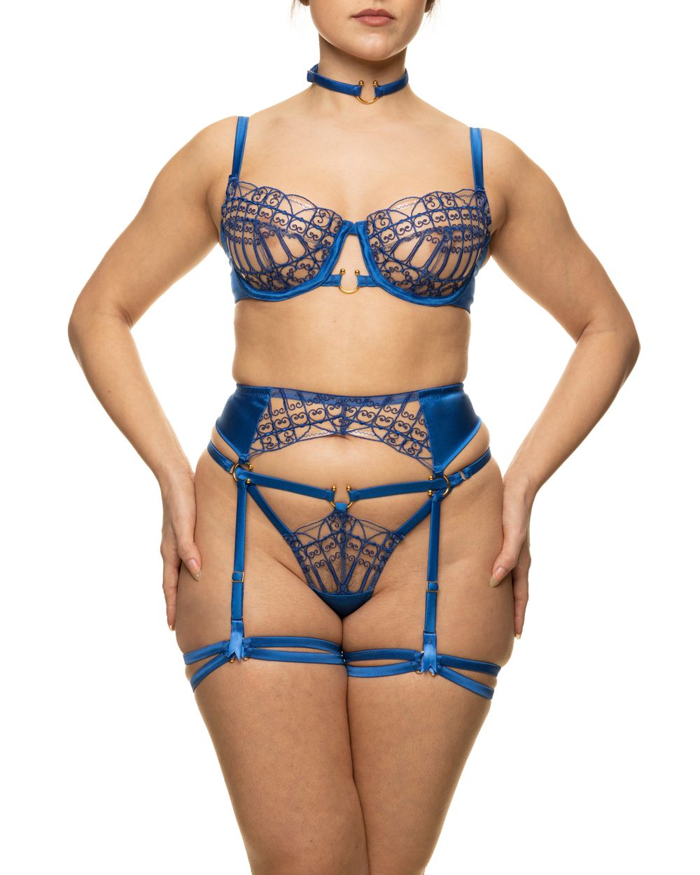 Anisa Balconette Bra - Push Up Lace Underwire Bra for Women - Perfect for Date Night & Special Occasions