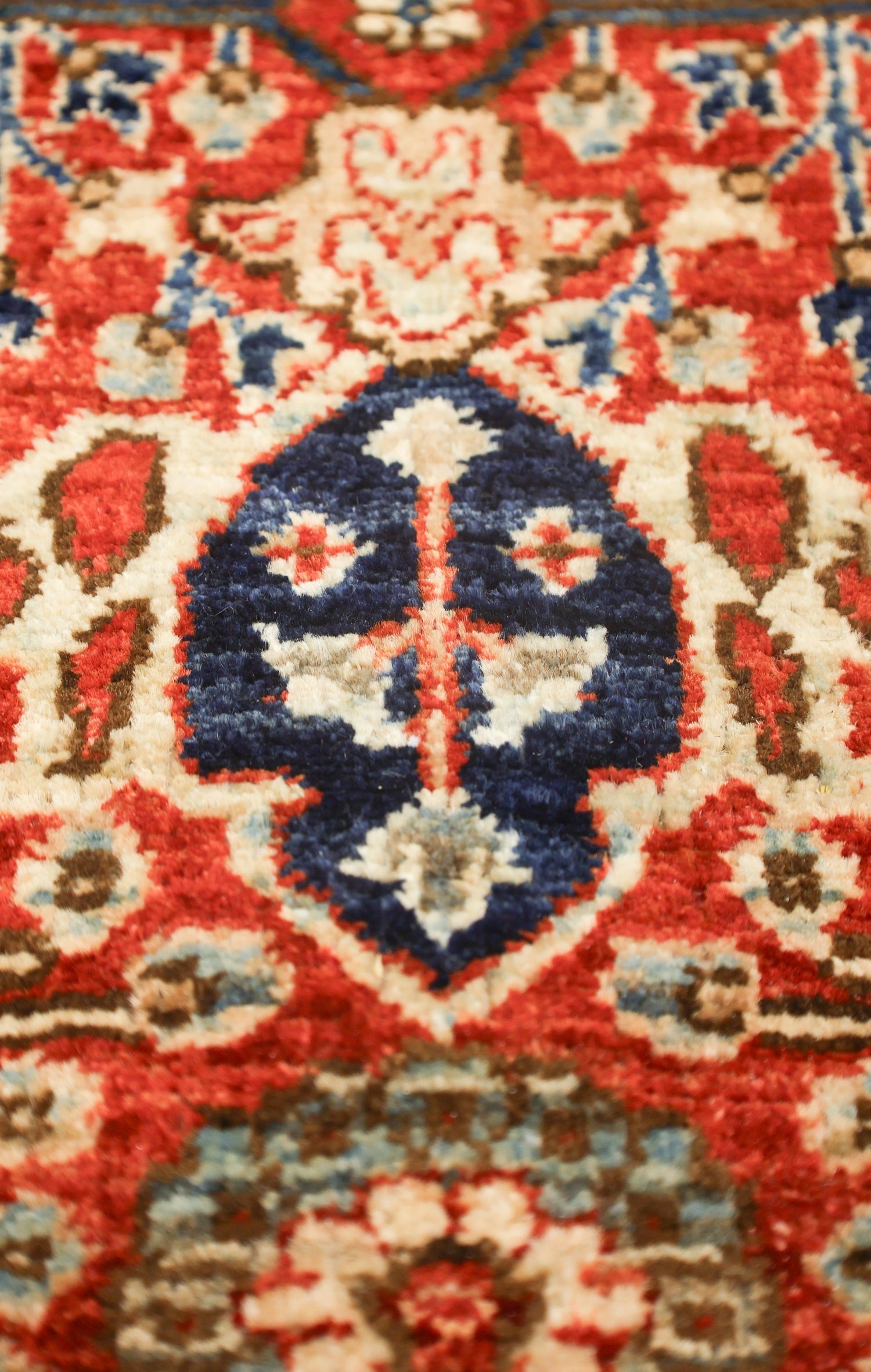 Handwoven Arabesque Tribal Rug - Authentic Bohemian Design for Home Decor, J75347 | Perfect for Living Room, Bedroom, or Boho Chic Interior Styling