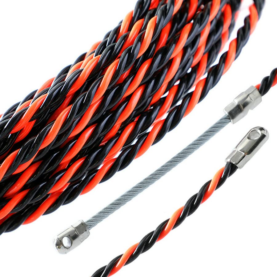 25M Electrical Wire Threader - Professional Cable Running Puller Tool for Electricians | Heavy-Duty Wire Threading Device (5/10/15/20/25/30/50M Options) | Perfect for Construction, Home Wiring & Electrical Installations