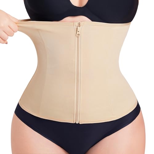 Beige Zipper
