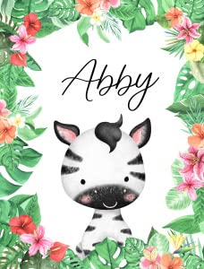 Zebra Tropical Floral