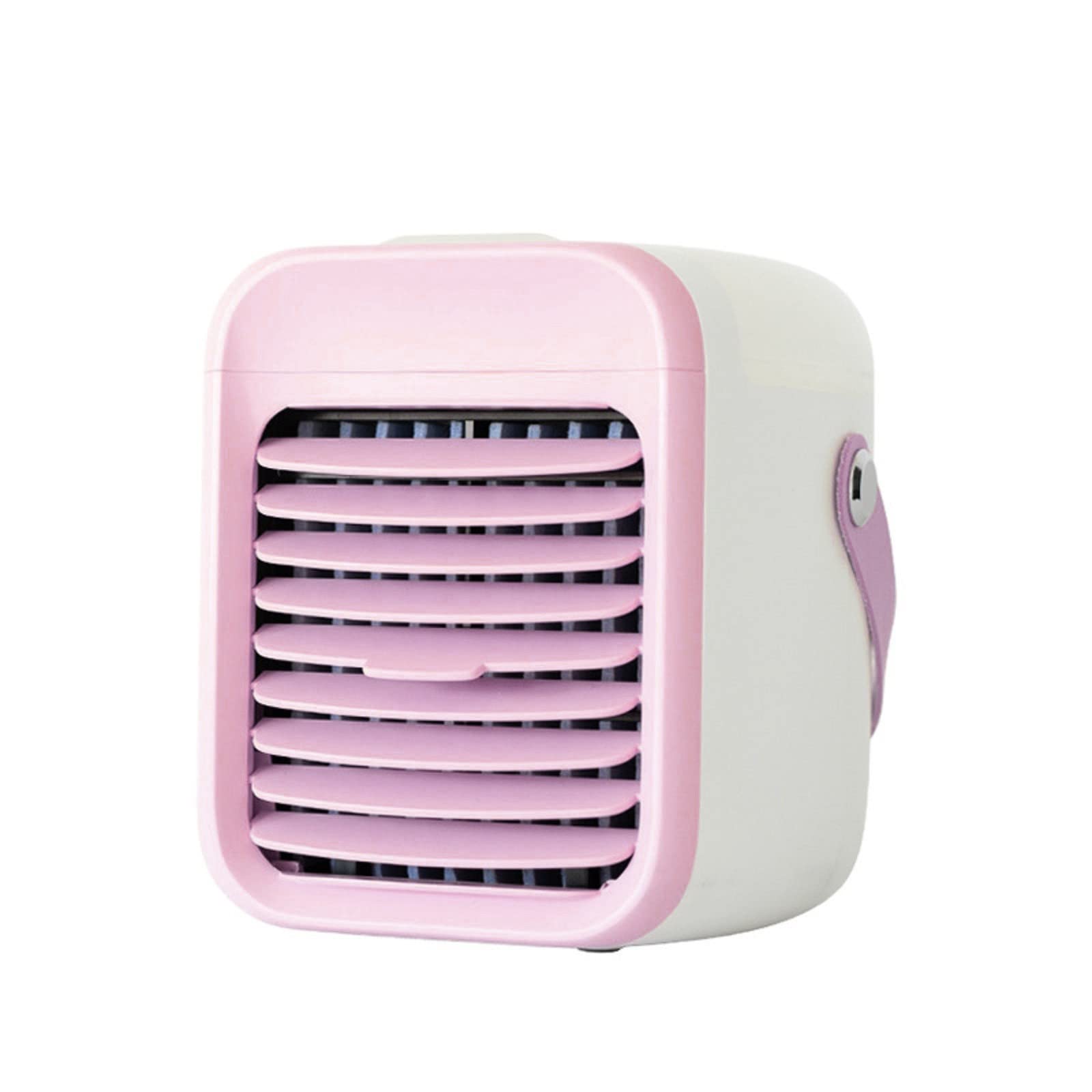 Portable Mini Air Cooler with USB Type-C - Compact Desktop AC Fan for Home, Office, Dorm & Outdoor Use | Personal Cooling for Workstations, Bedrooms, and Travel