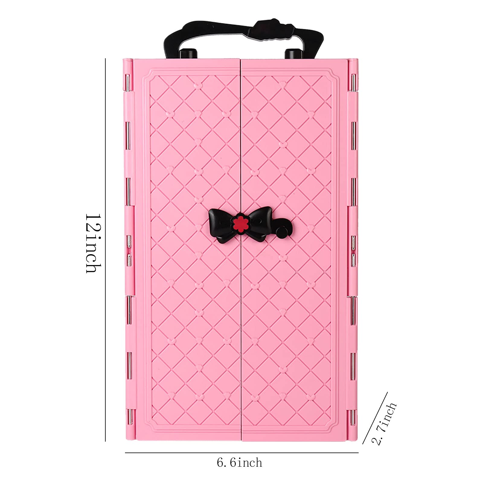 SOTOGO 11.5 Inch Fashion Doll Wardrobe Set - 11 Outfits Including Dresses, Tops, Pants, Party Gowns & Wedding Dress with Accessories for Girls | Perfect for Role Play, Birthday Gifts & Collectors