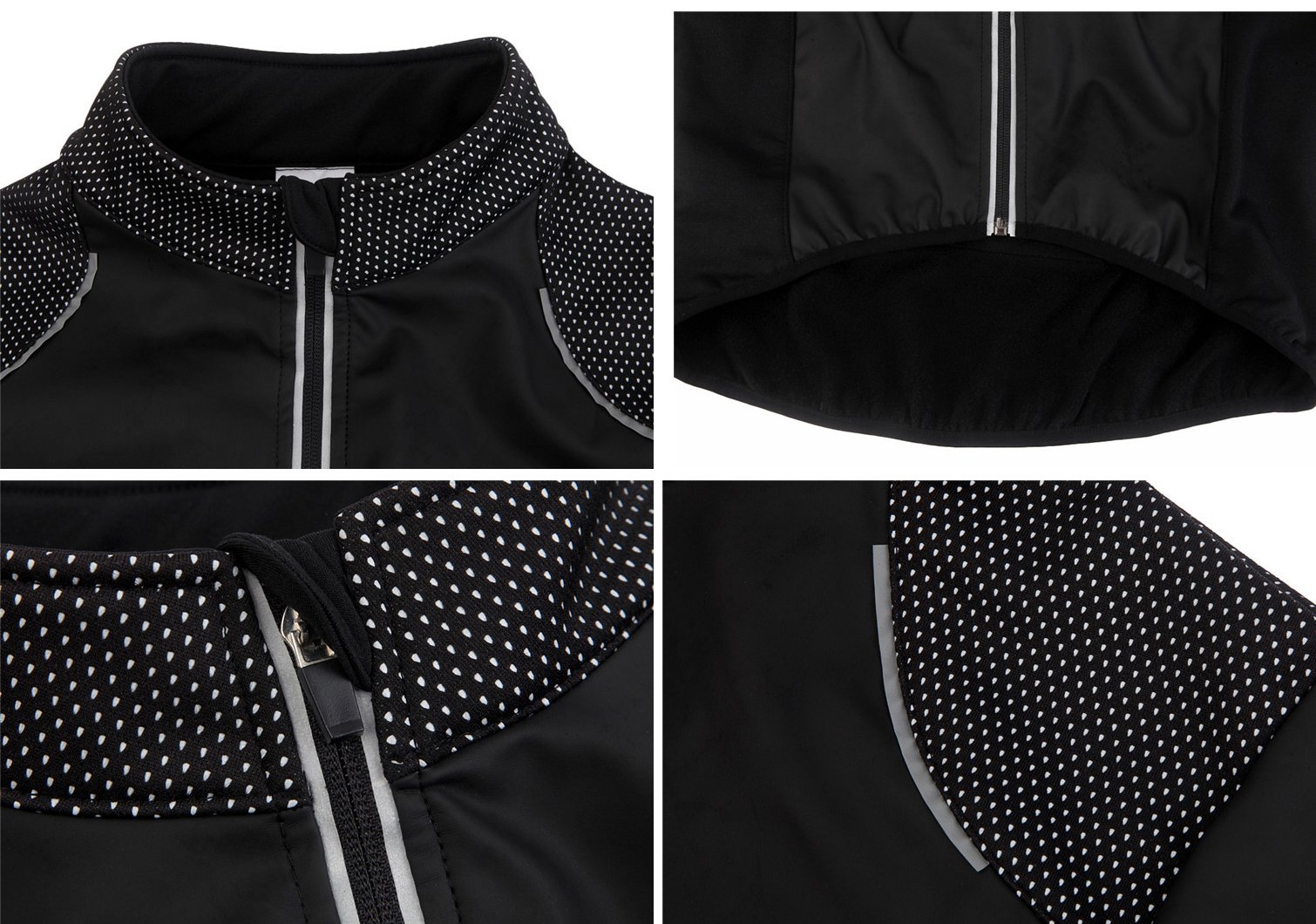 Windproof Thermal Fleece Cycling Jacket for Men & Women - Perfect for Outdoor Biking, Running & Winter Sports