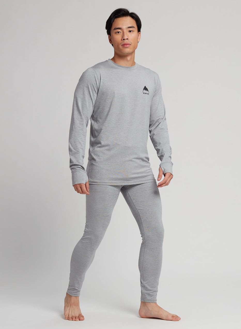 Burton Men's Lightweight X Base Layer Pants - Thermal Underwear for Skiing, Hiking & Winter Sports - Moisture-Wicking & Breathable Performance Baselayer