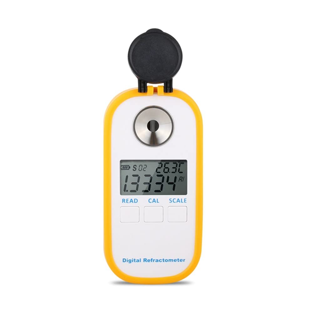 Premium Digital Coffee Refractometer - Accurate Brix & TDS Meter for Coffee, Sugar Drinks Density Measurement | Professional Coffee Concentration Tester for Brewing, Roasting & Barista Use