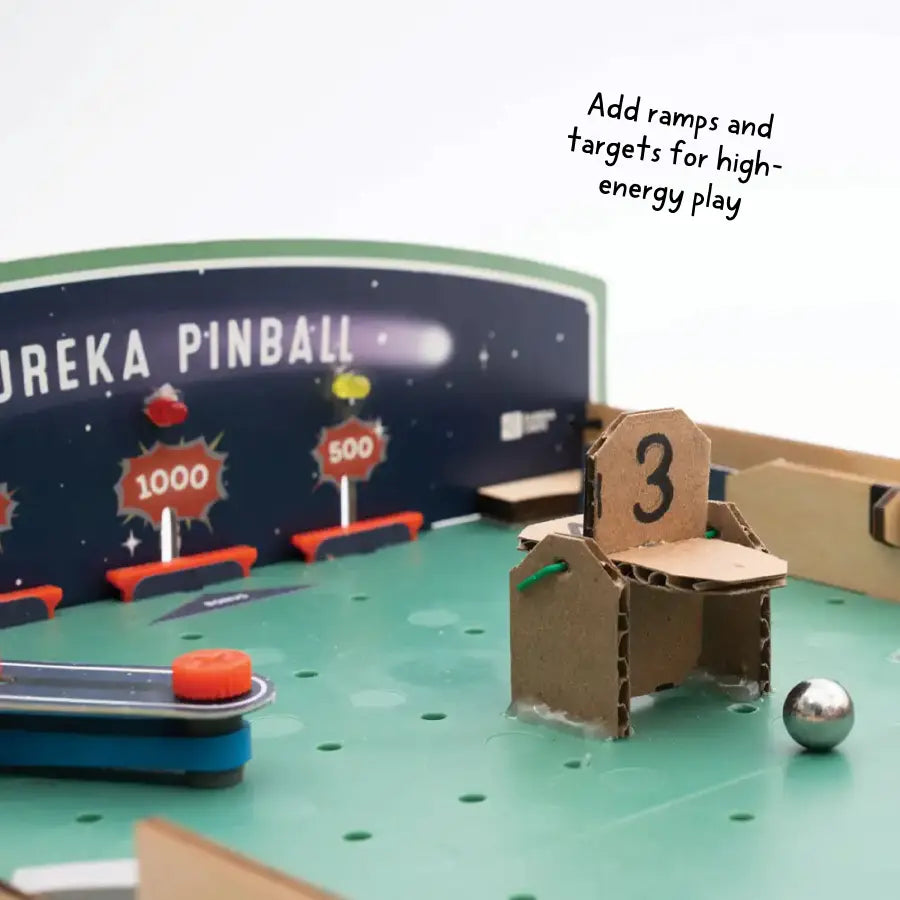 Eureka Pinball Machine - Classic Arcade Game for Home & Game Room Entertainment | Perfect for Parties, Gifts & Retro Gaming Fun