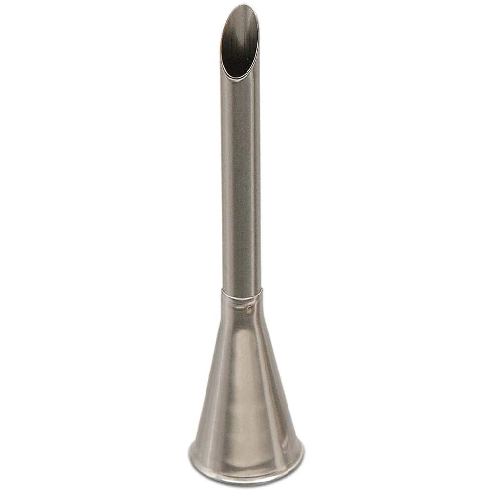 Bismarck Pastry Tube - Professional Stainless Steel Cake Decorating Tool for Baking, Piping, and Filling - Perfect for Cupcakes, Cookies, and Pastry Creations