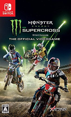 Milestone Monster Energy Supercross - Nintendo Switch Game (Japanese Import, Region Free) - Best for Racing & Motocross Fans