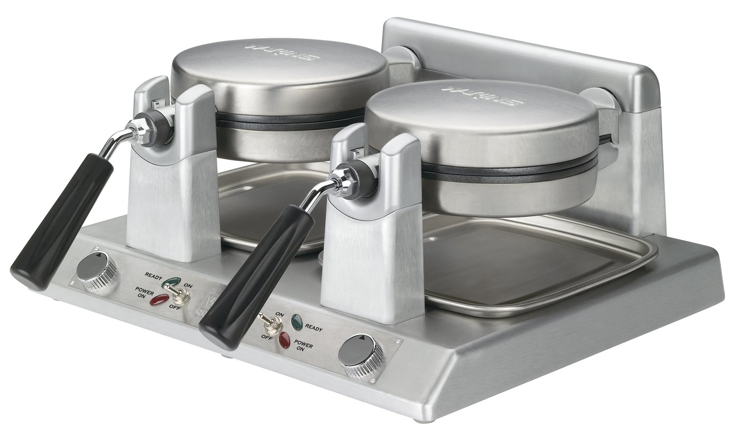 Waring WW250 Commercial Belgian Waffle Maker - 50 Waffles Per Hour - Perfect for Restaurants, Cafes & Breakfast Catering