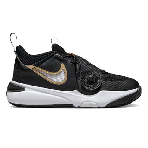 Black/Metallic Gold-white