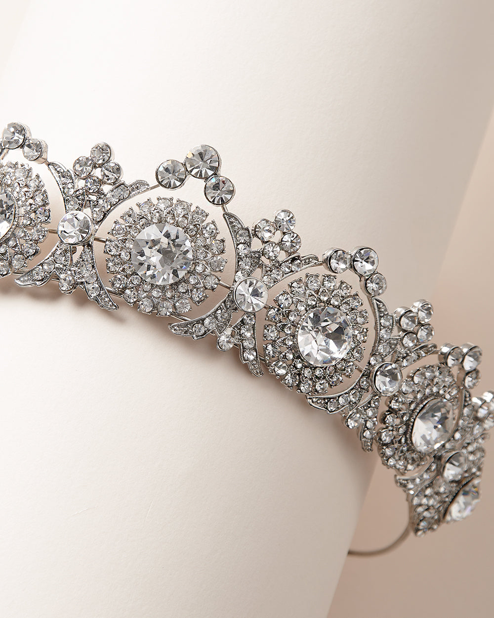 Joelle Vintage Crown - Elegant Rhinestone Tiara for Women | Perfect for Weddings, Prom, Pageants & Special Occasions