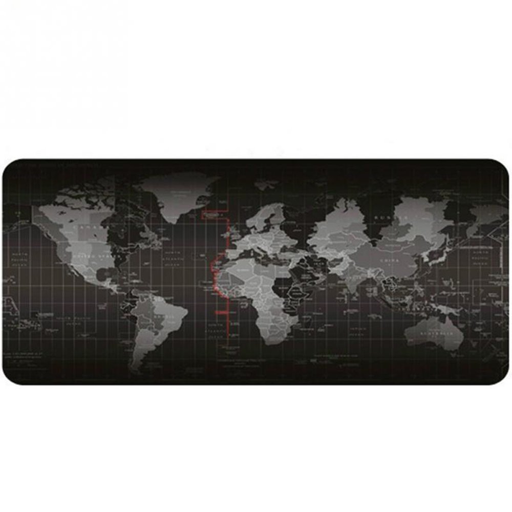 Vintage World Map Mouse Pad - Large 600x300mm Non-Slip Gaming Mouse Mat for Laptop, Notebook & Computer - Perfect for Office, Gaming & Home Use