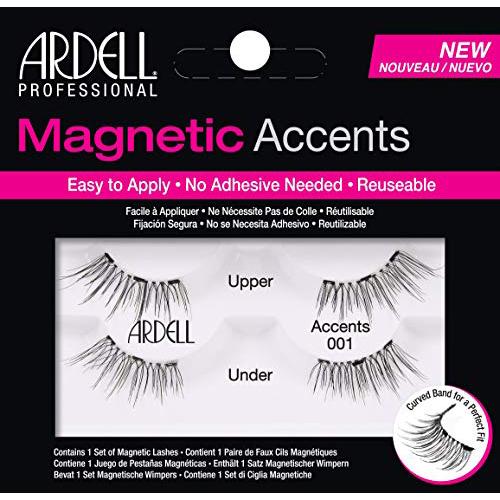 Ardell Magnetic Lash Accent 001 - False Eyelashes for Natural Look | Easy to Apply Magnetic Lashes | Perfect for Everyday Wear & Special Occasions