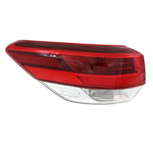 2017-2017 Toyota Highlander LED Tail Light Brake Lamp Assembly - Left Driver Side Replacement for Improved Visibility & Safety | Perfect for Night Driving & Enhanced Style