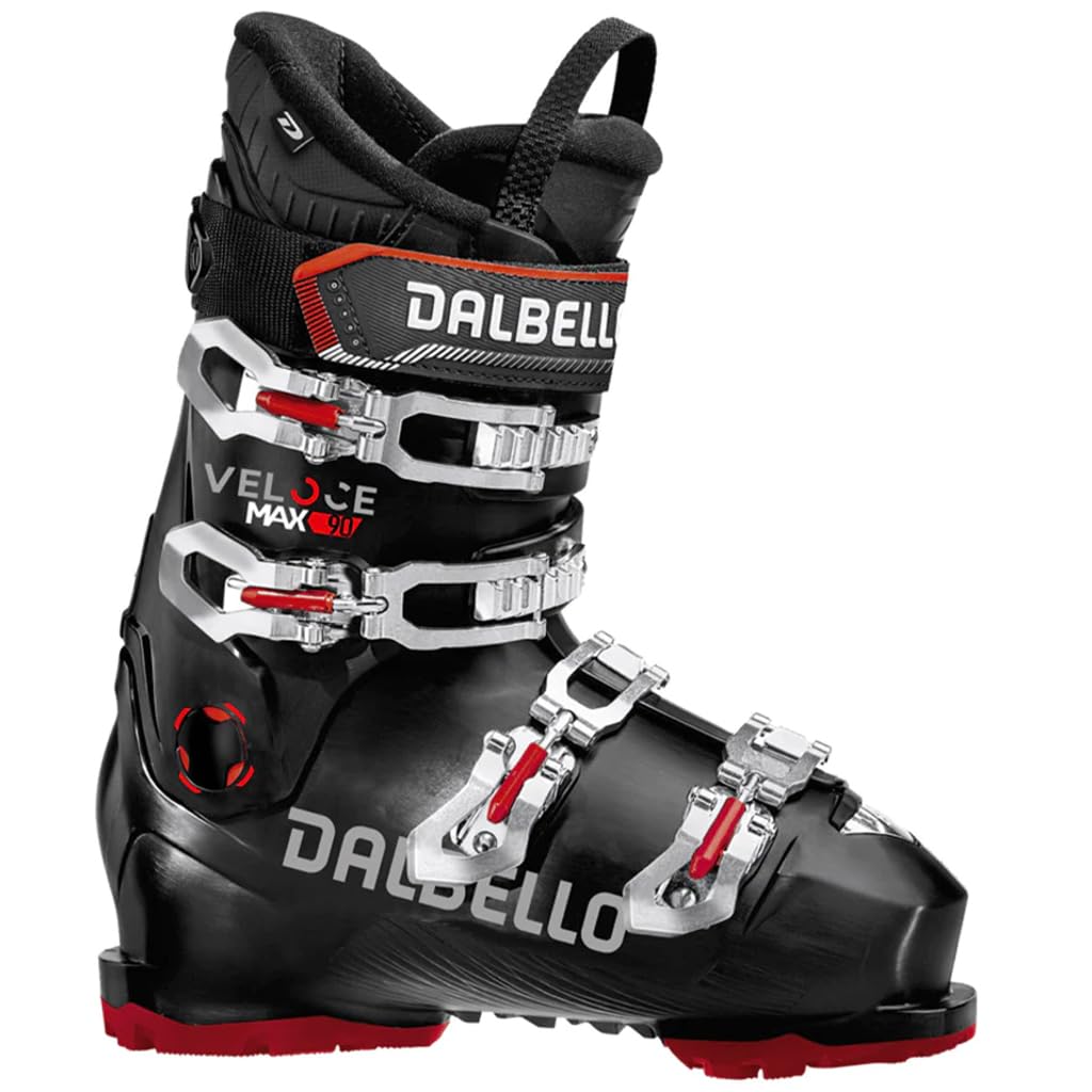 Dalbello Veloce Max GW 90 Ski Boots 2025 - Black/Black - Size 27.5 - High-Performance Alpine Skiing Boots for Men & Women - Perfect for Downhill Racing & Freeride Adventures