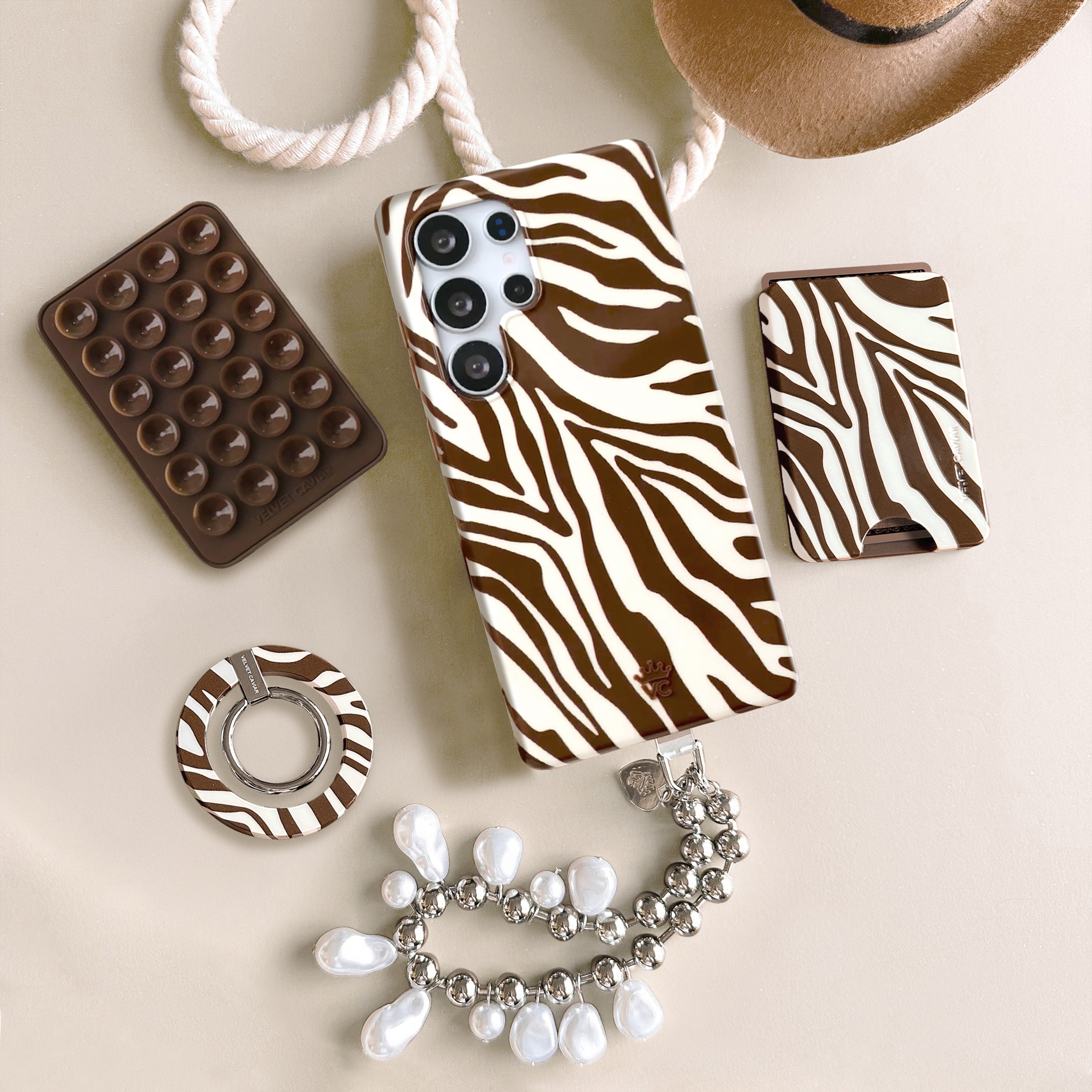 Samsung Galaxy Phone Case with Coco Zebra Design - Stylish & Protective Cover for Everyday Use, Travel, and Work