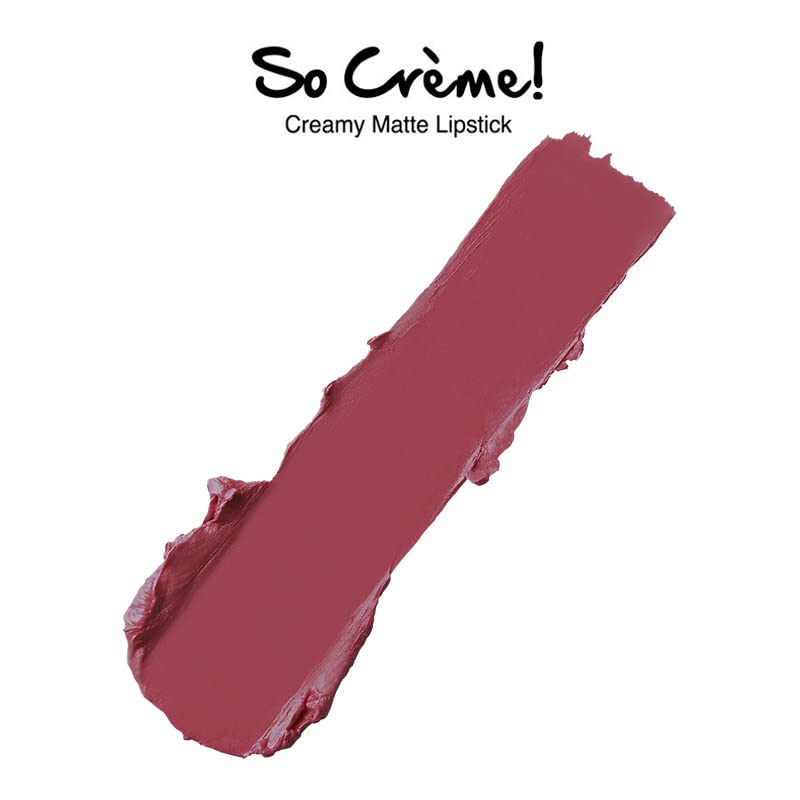 Nykaa So Creme! Creamy Matte Lipstick - Break a Leg | Long-Lasting Hydrating Lip Color | Perfect for Date Night, Parties & Everyday Wear