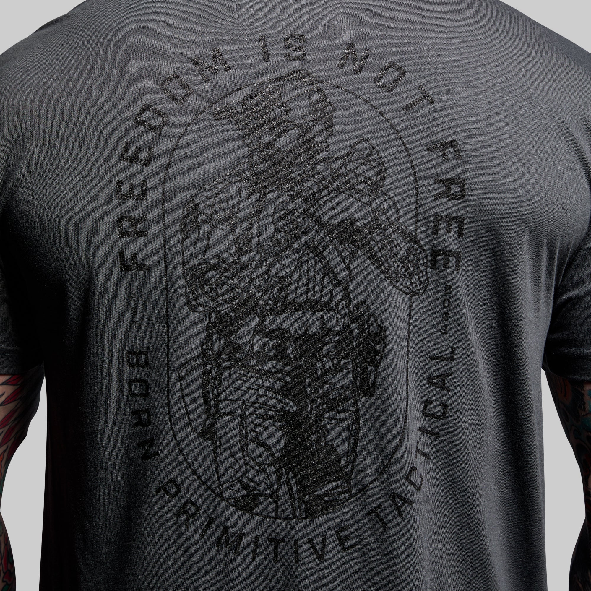 Tactical Operator T-Shirt - Heavy Metal Graphic Tee for Men | Durable Cotton Military Style Shirt | Perfect for Outdoor Adventures, Concerts & Casual Wear