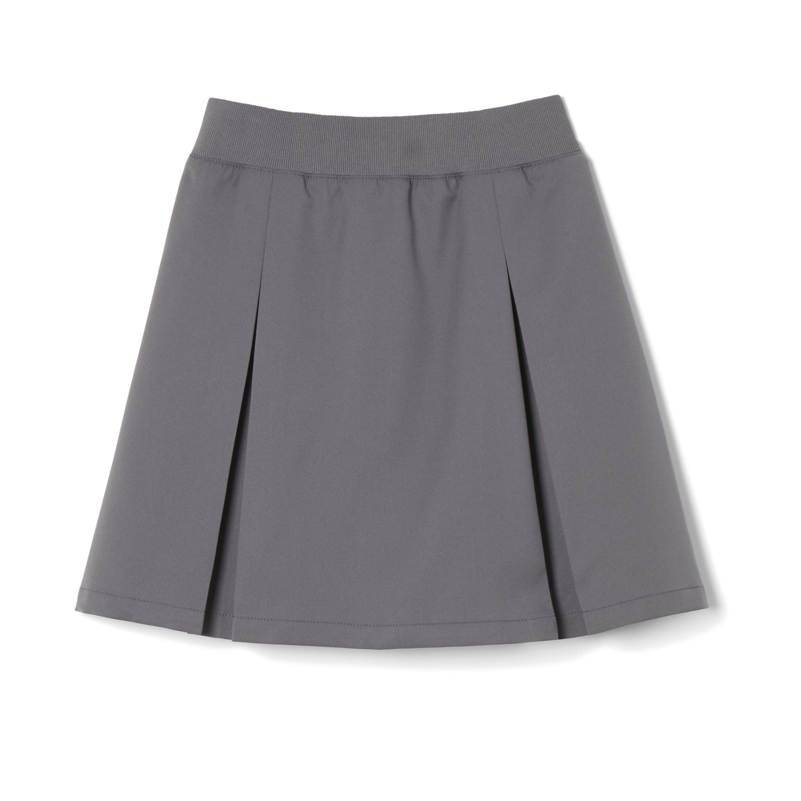 French Toast Girls' Pull-on Kick Pleat Scooter Skirt - Comfortable School Uniform Skirt for Kids - Perfect for School, Church, and Special Occasions
