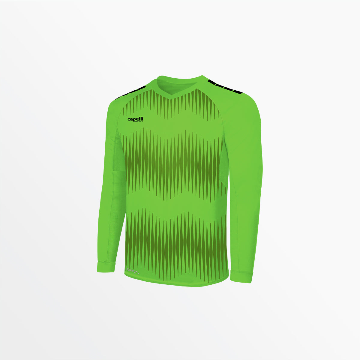 Youth Madison Static II Long Sleeve Goalkeeper Jersey with Padding - Perfect for Soccer Training, Matches & Goalkeeper Practice
