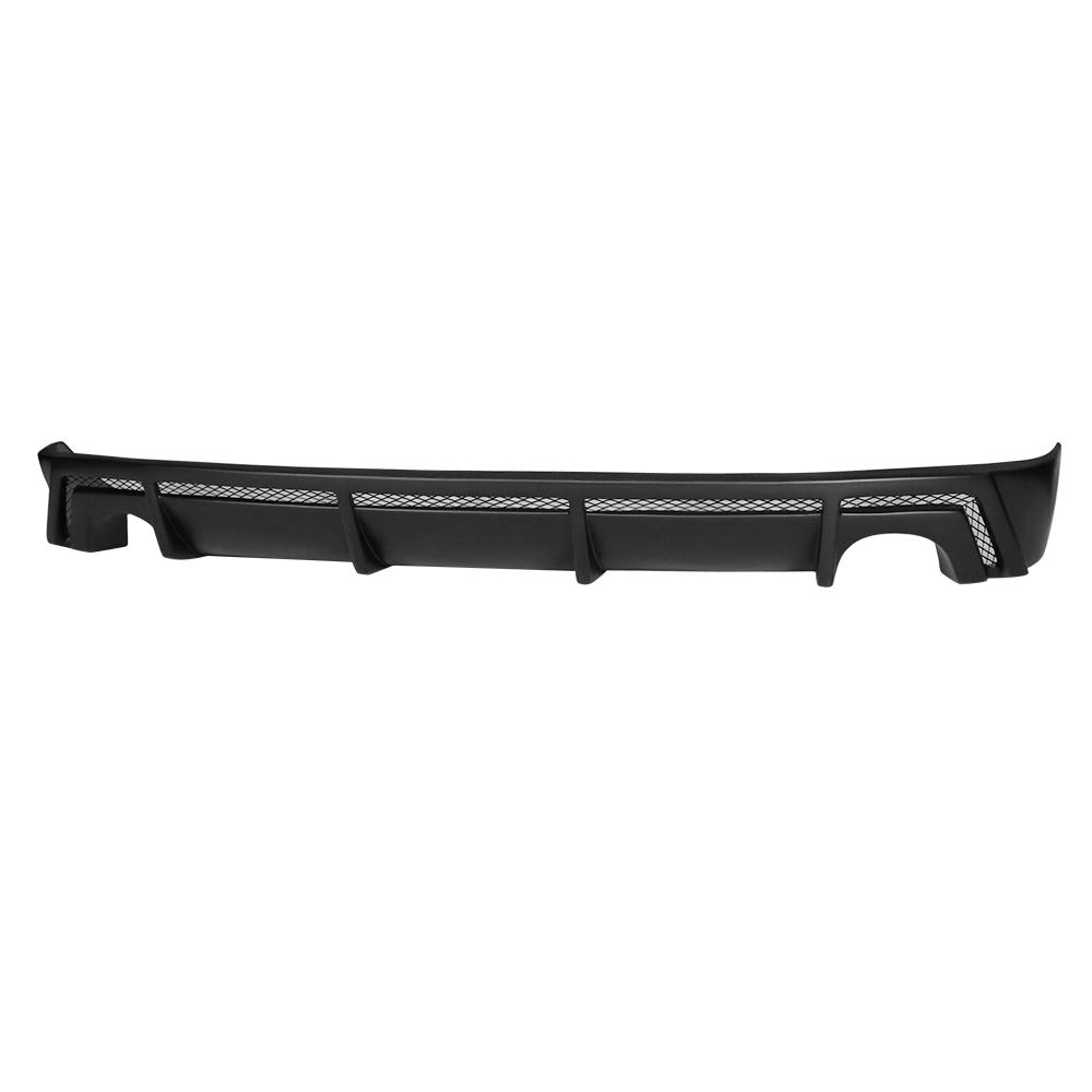 FREEMOTOR802 Rear Bumper Diffuser for 2014-2016 Lexus IS F Sport - Unpainted Black PP Spoiler | Perfect for Car Upgrades & Performance Enhancement