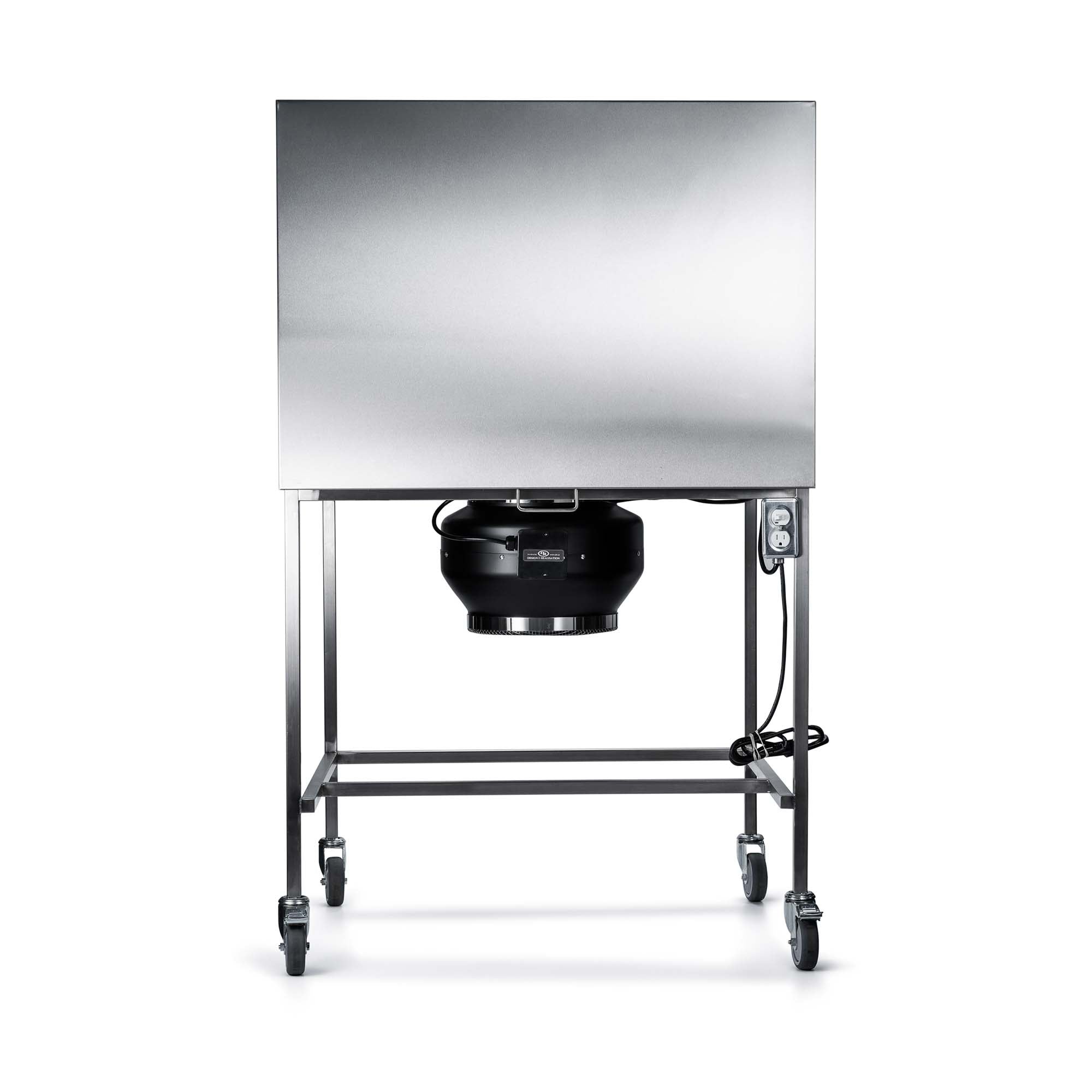 Commercial Chocolate Spraying Cabinet for Bakeries & Dessert Shops - Professional Chocolate Coating Machine for Cakes, Donuts & Pastries - Perfect for Candy Making, Cake Decorating & Dessert Production