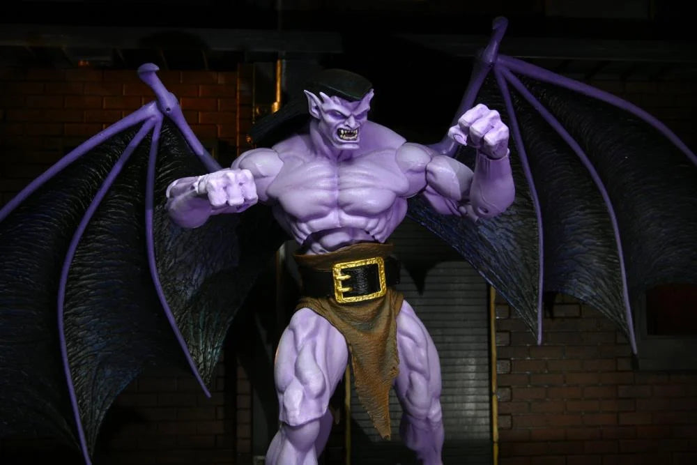 Goliath Disney’s Gargoyles NECA Ultimate Action Figure - Collectible 7-Inch Scale Figure with Multiple Accessories - Perfect for Display, Gifts, and Disney Fans Collection