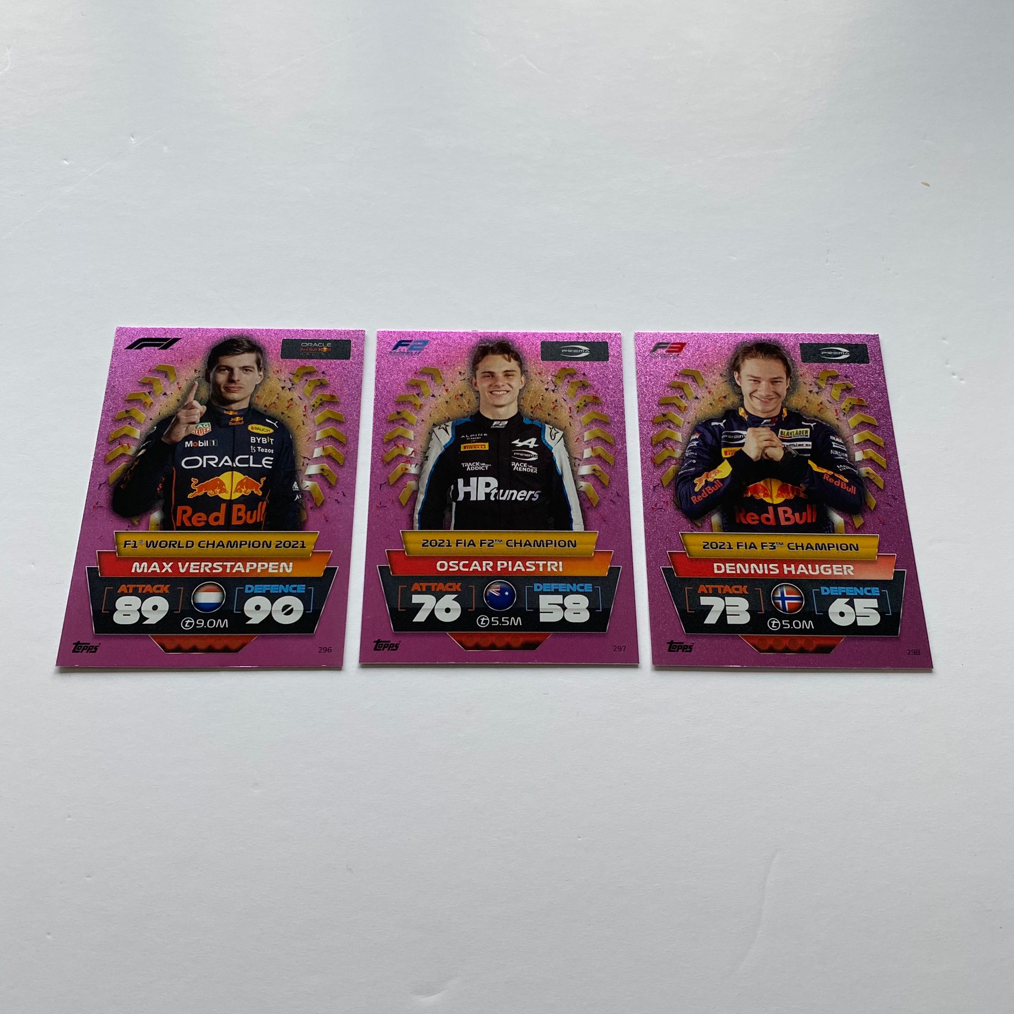 2022 Topps Turbo Attax All 64 Pink Parallel Cards - Complete Set for Trading, Collecting & Gaming Battles