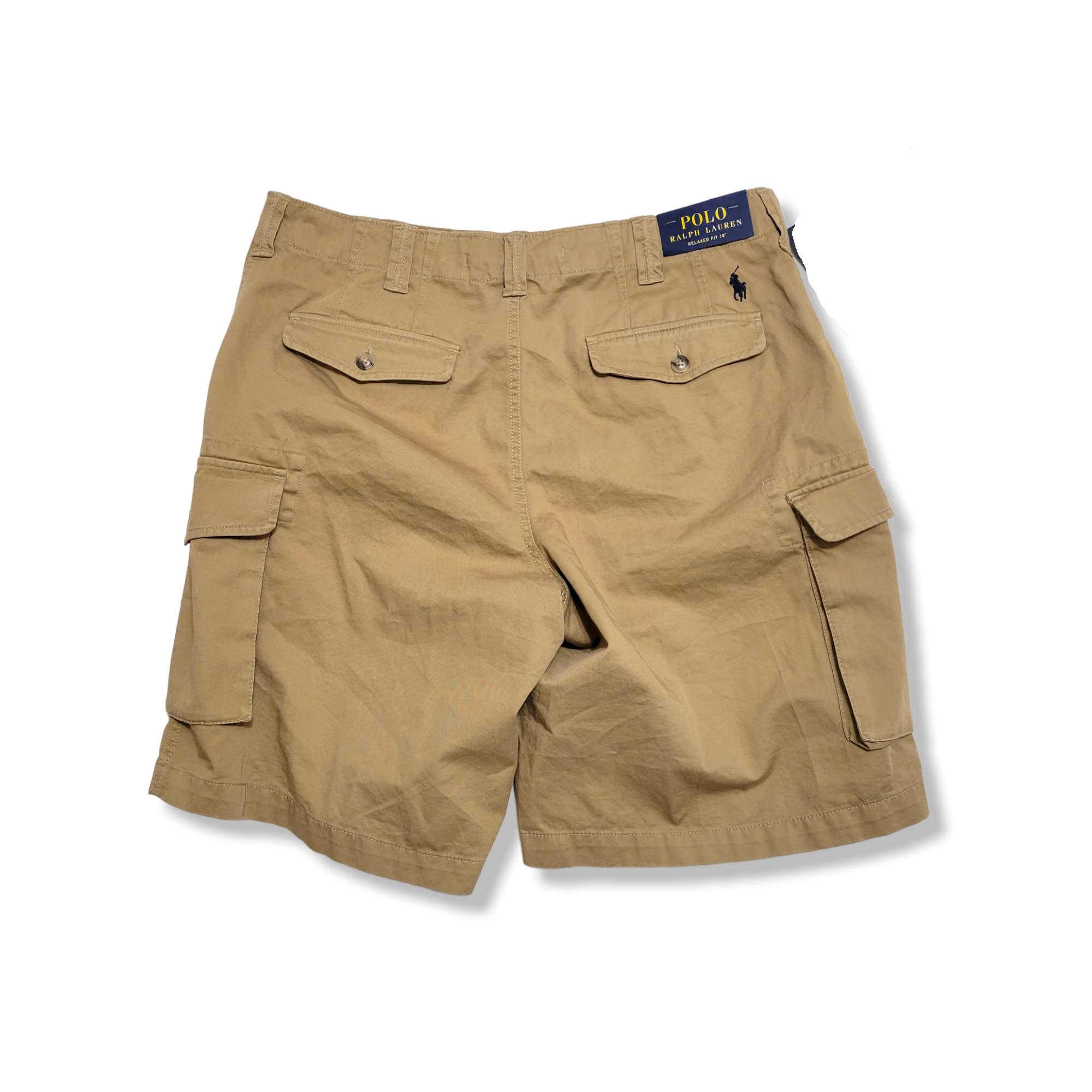 Polo Ralph Lauren Men's Relaxed Fit Cargo Shorts - Comfortable Casual Summer Shorts for Outdoor Activities, Travel & Beach