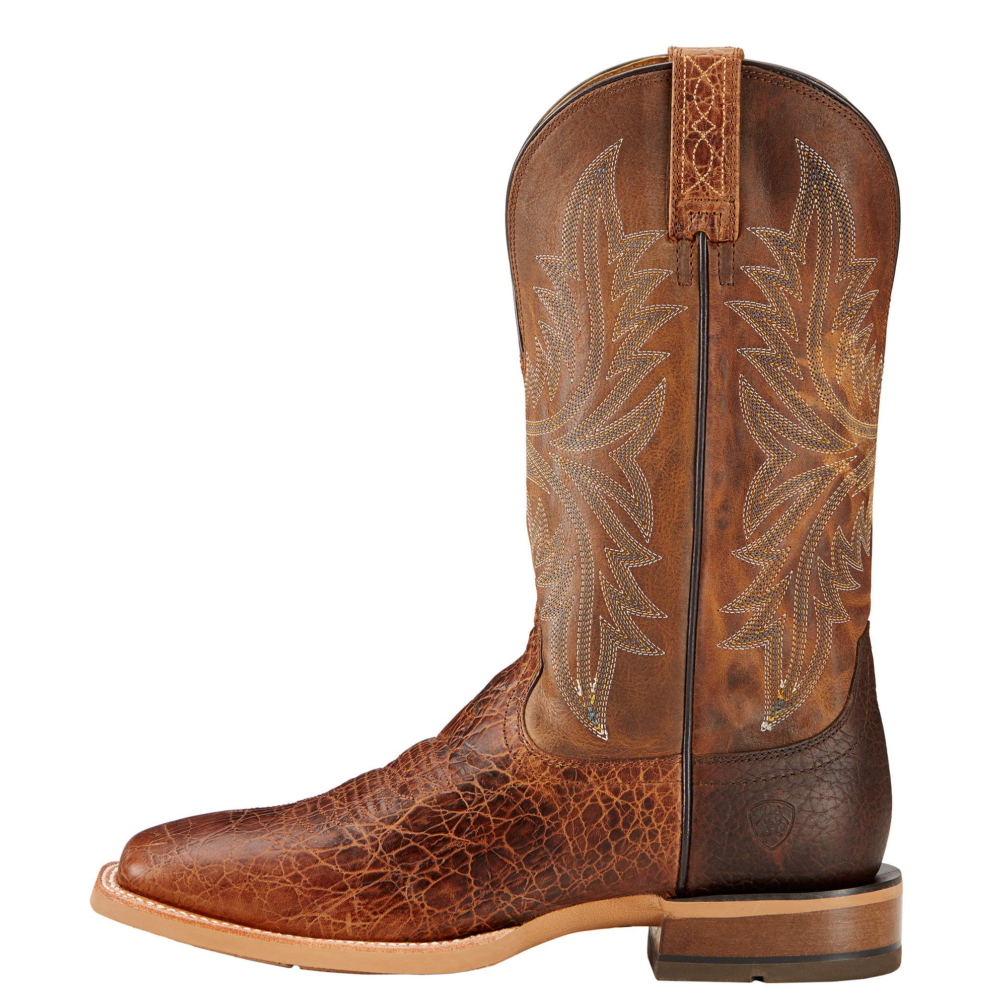 Ariat Men's Cowhand Western Boot - Durable Leather Work Boots for Ranch, Rodeo & Outdoor Activities