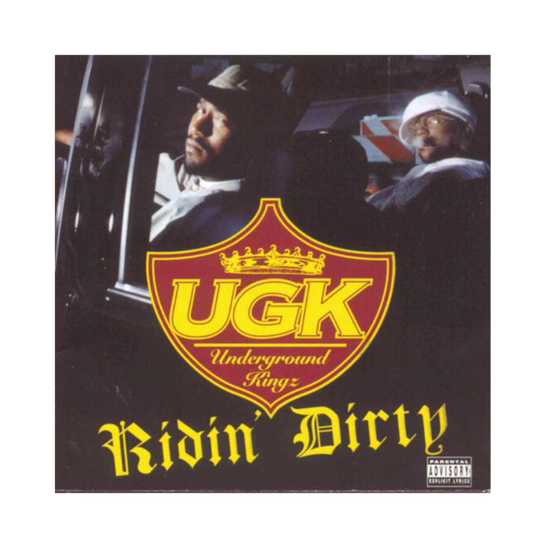 Ridin Dirty CD - Hip Hop Album by UGK - Perfect for Car Rides & Music Collectors