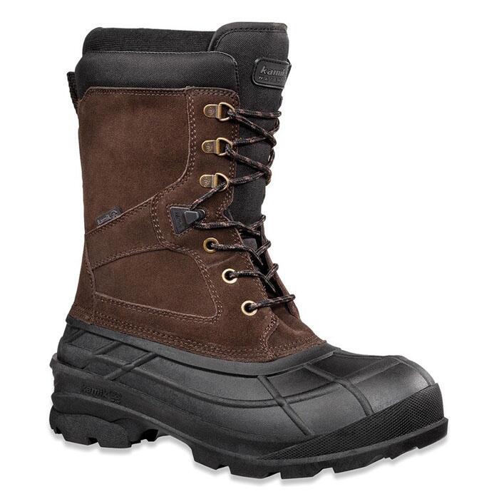 Kamik NATION PLUS Waterproof Insulated Winter Boots for Men & Women - Warm Snow Boots for Hiking, Walking & Outdoor Activities in Cold Weather
