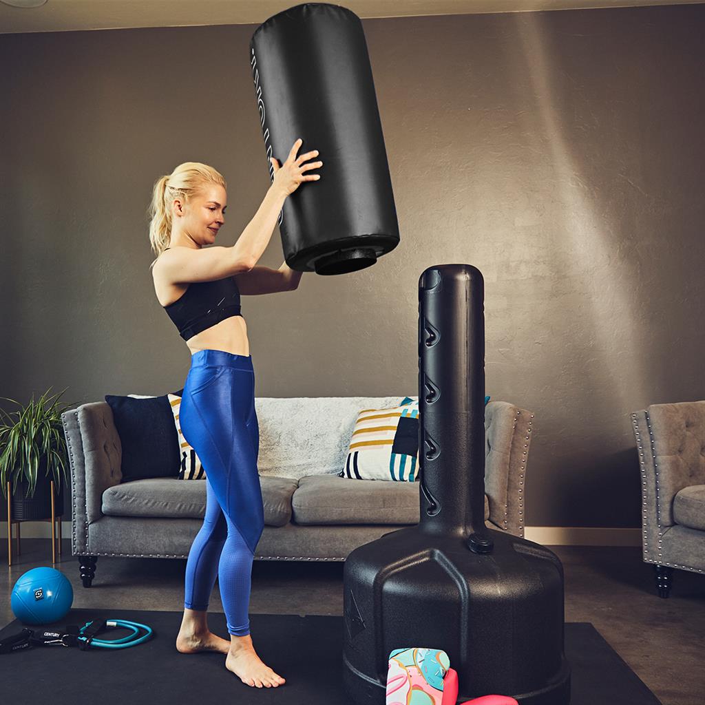 BOB XL & Wavemaster Punching Bag Combo - Heavy Duty Training Equipment for Boxing, MMA & Fitness - Perfect for Home Gyms & Martial Arts Studios