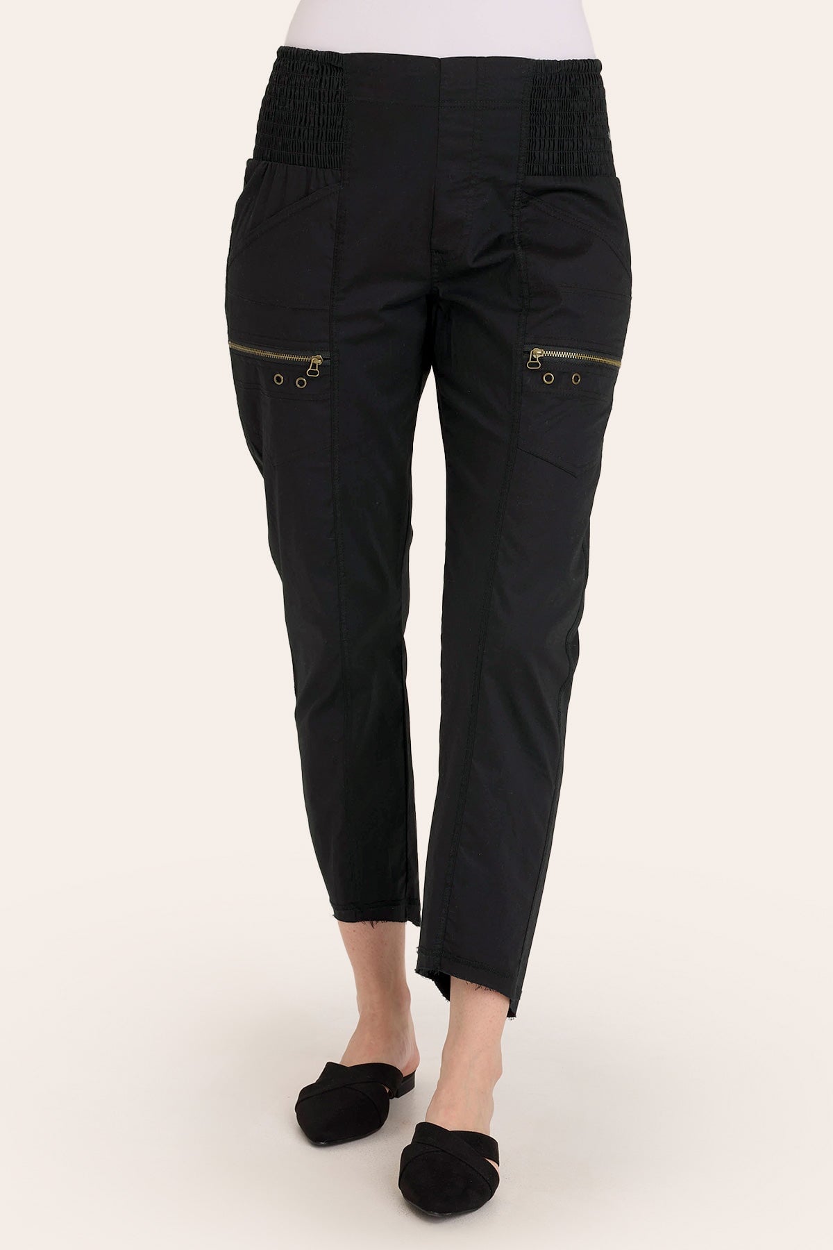 Acker Slim Fit Zipper Pants for Men - Stylish & Comfortable Stretchable Trousers for Casual Wear, Work & Outdoor Activities