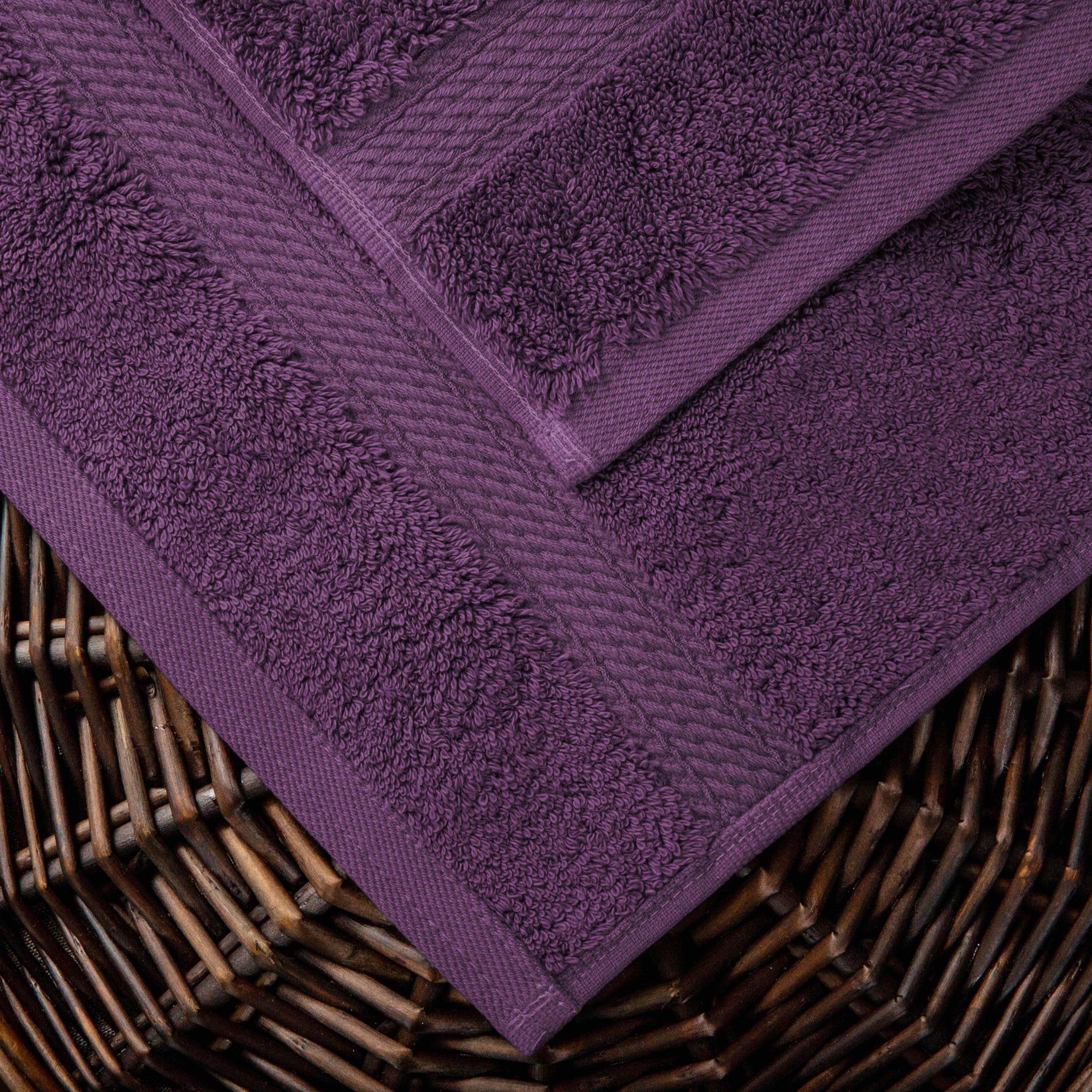 Premium Egyptian Cotton Plush Heavyweight Towel Set - 10 Piece Ultra Absorbent Luxury Bath Towels for Spa, Hotel & Home Use