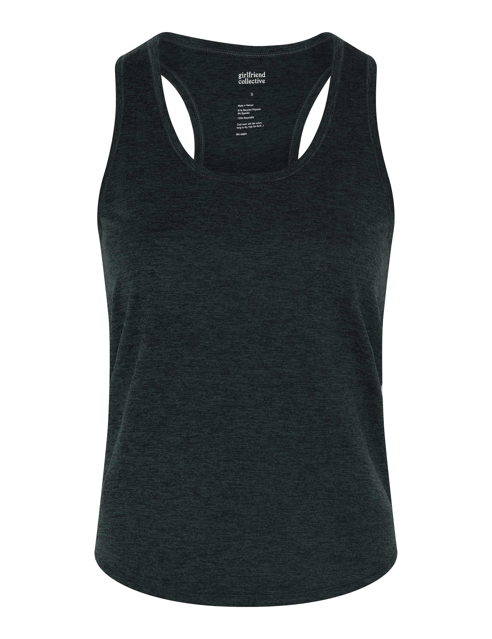 ReSet Relaxed Tank Top for Women - Soft Moss Green Casual Tee | Perfect for Yoga, Workouts & Everyday Wear