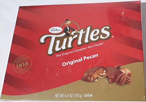 Original Demet's Turtles Pecan Clusters - Premium Milk Chocolate with Creamy Caramel & Pecans - 2 Pack - Perfect for Gifts, Parties & Holiday Treats
